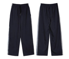 Retro Piping Detail Sweatpants, , women clothing, retro-piping-detail-sweatpants, , fairypeony