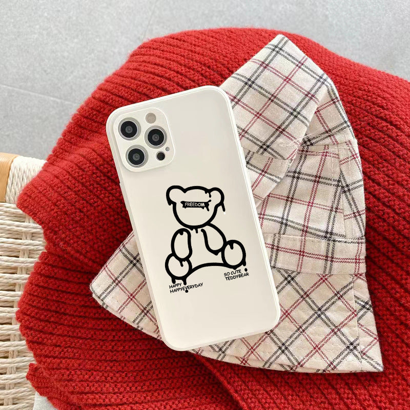 Cute Teddybear Phone case, , women clothing, cute-teddybear-phone-case, , fairypeony