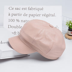 Casual PU casual hat, , women clothing, casual-pu-casual-hat, , fairypeony