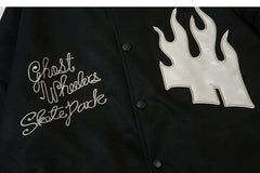 Oversized Pu Leather Flame Varsity Jacket, , women clothing, oversized-pu-leather-flame-varsity-jacket, , fairypeony