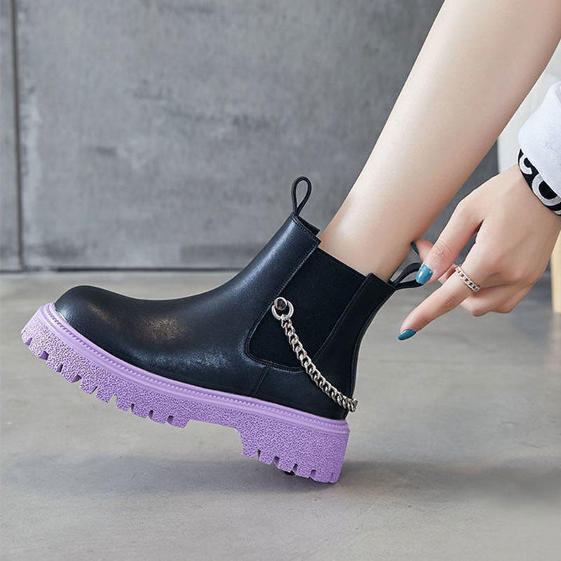 British Style Short Boots, , women clothing, british-style-short-boots, , fairypeony