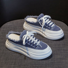 Lazy Canvas Shoes, , women clothing, lazy-canvas-shoes, , fairypeony