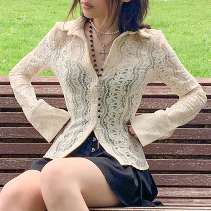 Lace Fairy Core Top, , women clothing, lace-fairycore-top, fairy, Fairy Core, L, lace, M, S, fairypeony