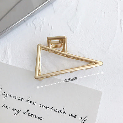 Matte metal horsetail clip, , women clothing, matte-metal-horsetail-clip, , fairypeony