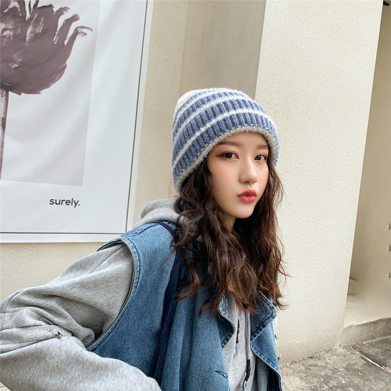 Fashionable Woolen Hat, , women clothing, fashionable-woolen-hat, , fairypeony