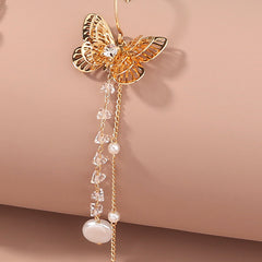 Butterfly Tassel Type C Ear, , women clothing, butterfly-tassel-type-c-ear, , fairypeony