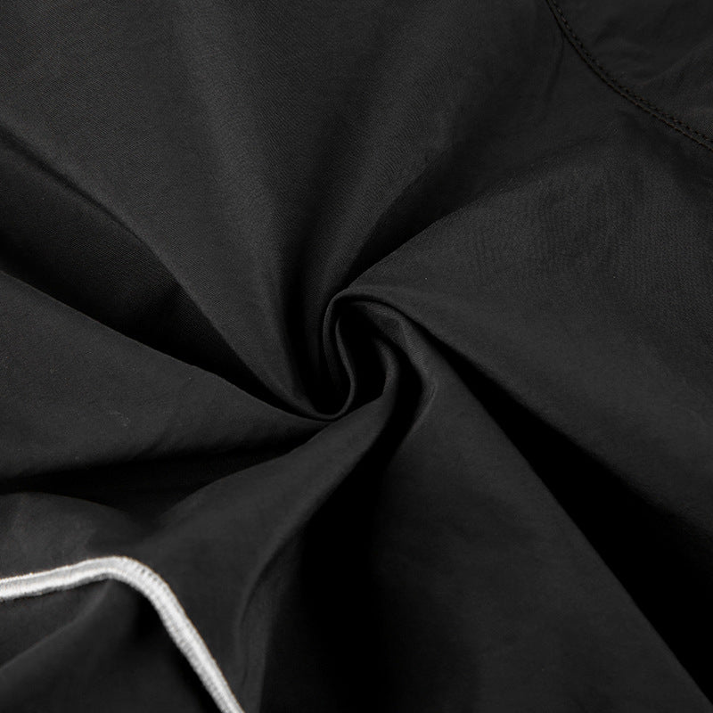 Piping Detail Size Friendly Parachute Cargo Pants, , women clothing, piping-detail-size-friendly-parachute-cargo-pants, , fairypeony