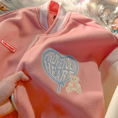 Prove Your Heart Varsity Jacket, , women clothing, prove-your-heart-varsity-jacket, , fairypeony