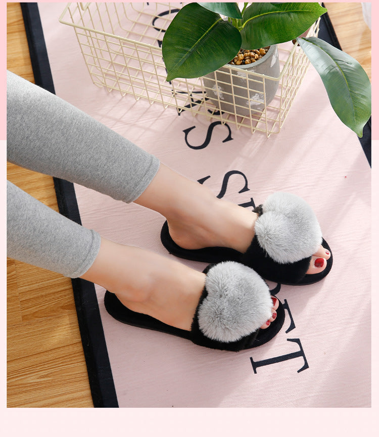 Plush Slippers, , women clothing, plush-slippers, , fairypeony