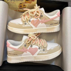Shooting Heart Aesthetic Sneakers - fairypeony