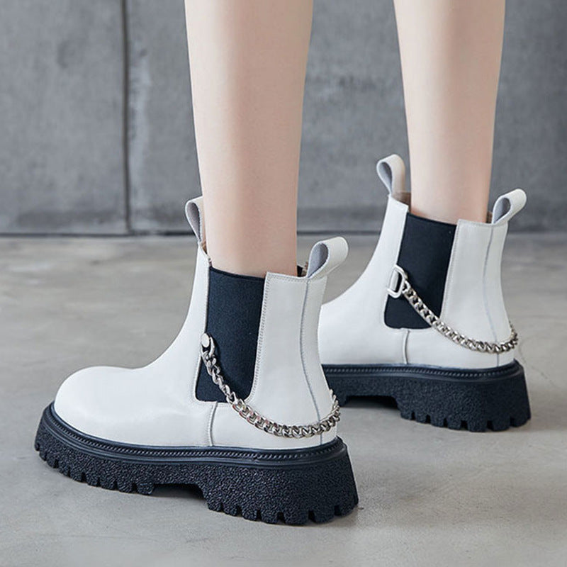 British Style Short Boots, , women clothing, british-style-short-boots, , fairypeony