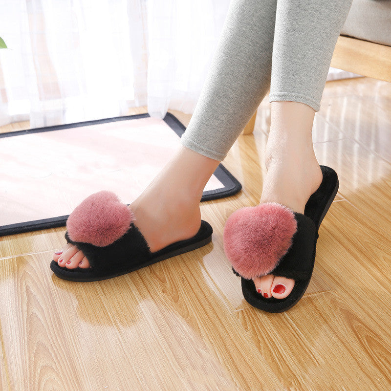 Plush Slippers, , women clothing, plush-slippers, , fairypeony