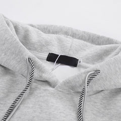 Patchwork Denim Butterfly Vintage Hoodie - fairypeony