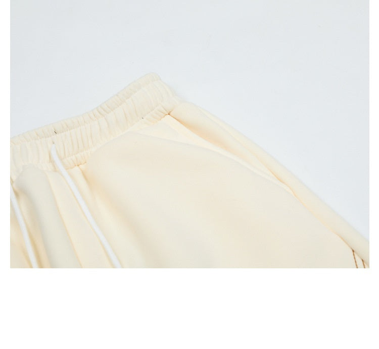 Stitch Design Logo Baggy Sweatpants - fairypeony