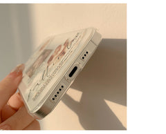 Fall in Love Angel Phone Case, , women clothing, retro-rose-angel-phone-case, , fairypeony