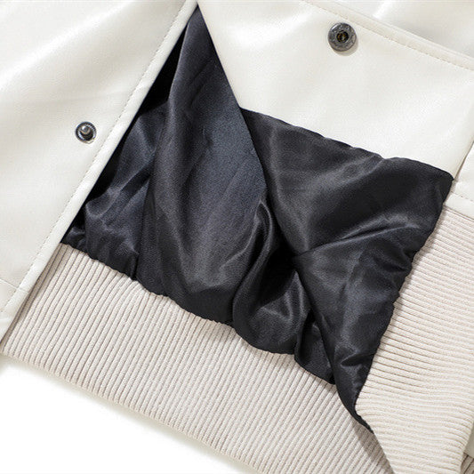 Logo Graphic Vintage Moto Varsity Jacket, , women clothing, logo-graphic-vintage-moto-varsity-jacket, , fairypeony