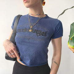 Miss Angel Vintage Baby Crop Top - fairypeony
