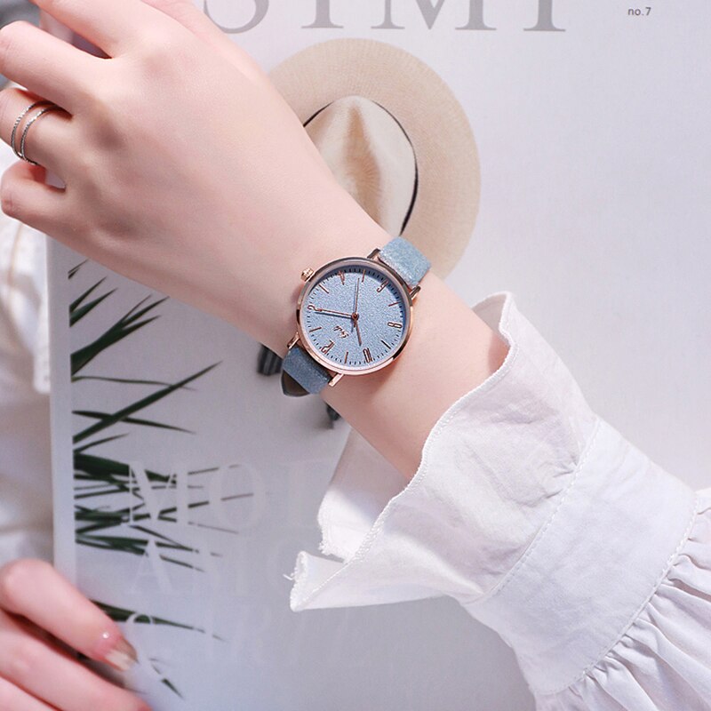 Gypsophila Student Simple Belt Waterproof Watch, , women clothing, gypsophila-student-simple-belt-waterproof-watch, , fairypeony