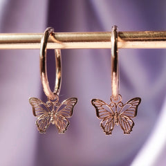 Exquisite butterfly earrings, , women clothing, exquisite-butterfly-earrings, , fairypeony