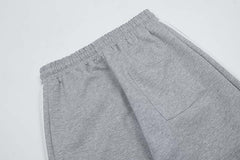 Star Patch Baggy Sweatpants - fairypeony