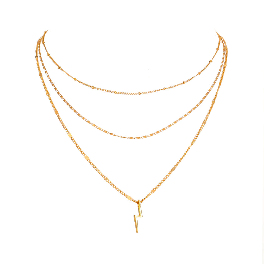 Simple Niche Design Multi-layer Necklace, , women clothing, simple-niche-design-multi-layer-necklace, , fairypeony