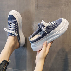 Lazy Canvas Shoes, , women clothing, lazy-canvas-shoes, , fairypeony