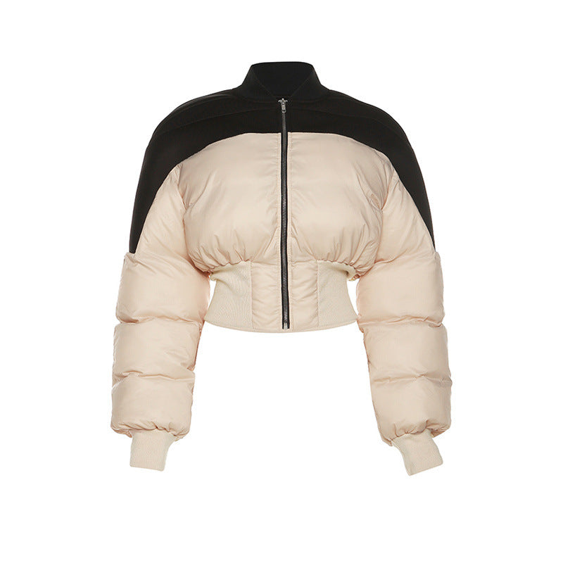 Corset Design Zip Up Bomber Jacket, fairy peony, women clothing, corset-design-zip-up-bomber-jacket, , fairypeony