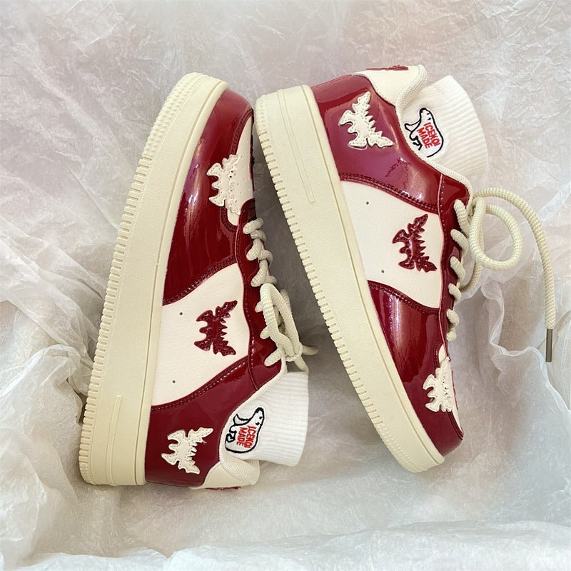 Grunge Butterfly Bat Aesthetic Sneakers - fairypeony