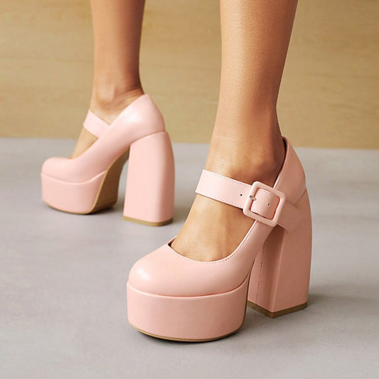 Chunky Heel Sandals, , women clothing, chunky-heel-sandals, , fairypeony