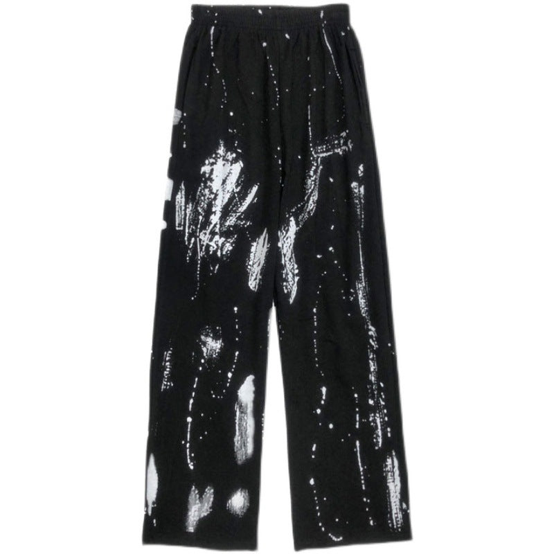 Wide Leg Pants High Waist Drape Retro, , women clothing, wide-leg-pants-high-waist-drape-retro, , fairypeony