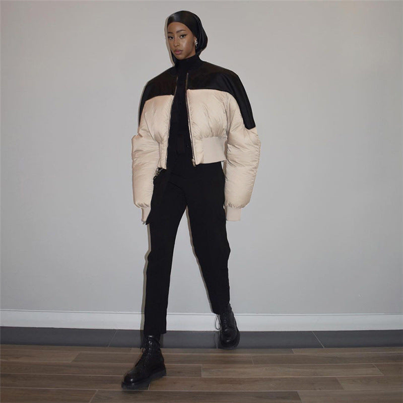 Corset Design Zip Up Bomber Jacket, fairy peony, women clothing, corset-design-zip-up-bomber-jacket, , fairypeony