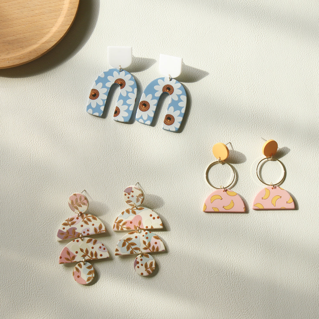 Acrylic Pearl Earrings, , women clothing, acrylic-pearl-earrings, , fairypeony