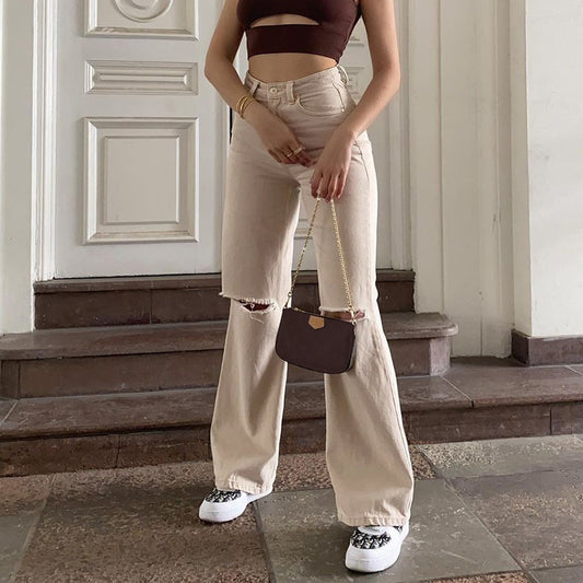 Loose Drape Trousers Casual Pants, , women clothing, loose-drape-trousers-casual-pants, , fairypeony