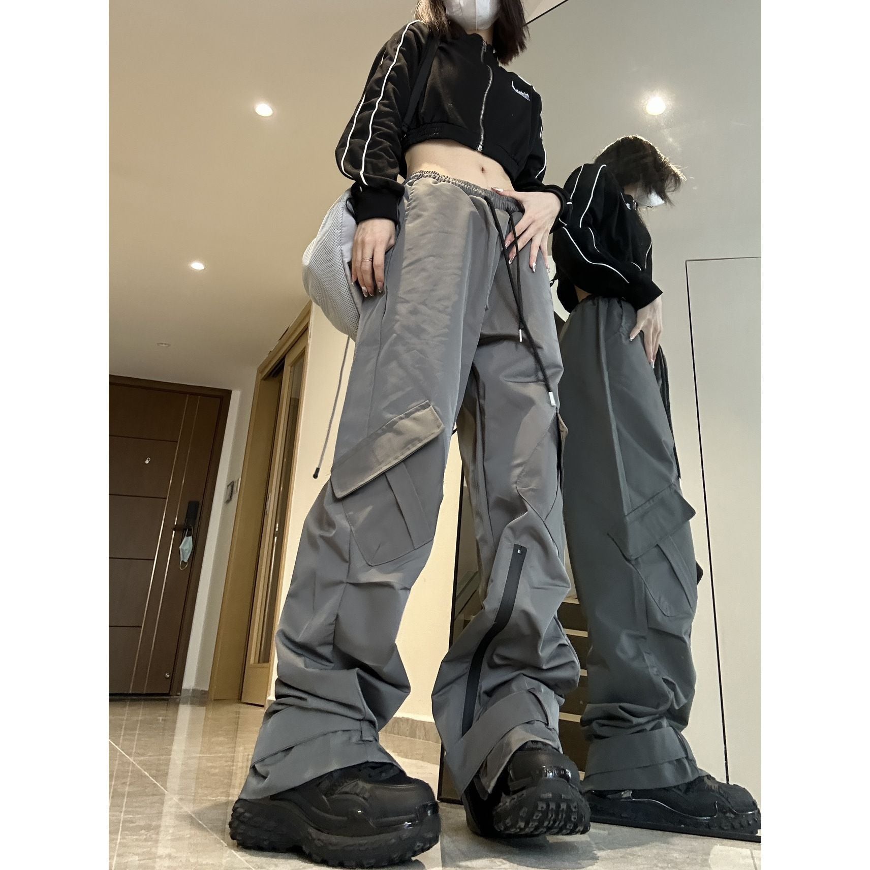 Utility Baggy Cargo Pants - fairypeony