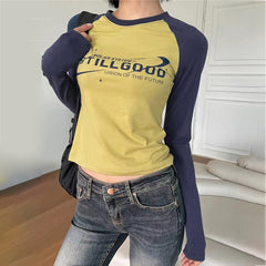 Still Good Vintage Raglan Long Sleeve Tee - fairypeony