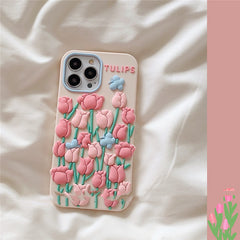 Bubble flowers Phone Case, , women clothing, bubble-flowers-phone-case, , fairypeony