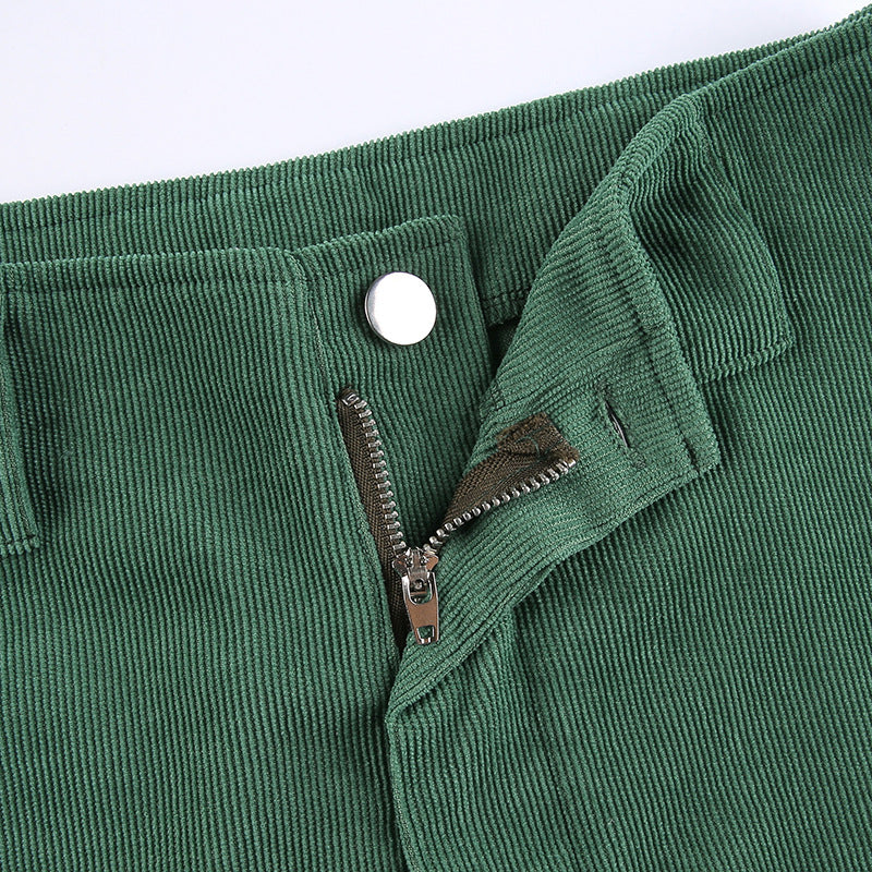 Vintage Corduroy Straight Leg Pants, , women clothing, vintage-corduroy-straight-leg-pants, , fairypeony