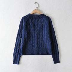 Retro Embroidery Flowers Cardigan, , women clothing, retro-embroidery-flowers-cardigan, blue, fairypeony