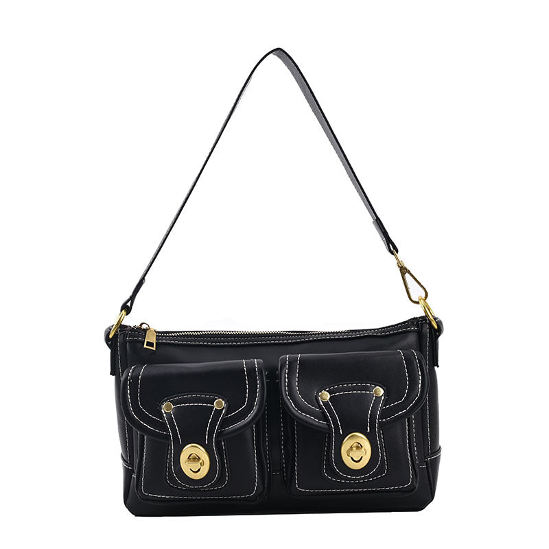 Dark Punk Metal Shoulder Bag - fairypeony