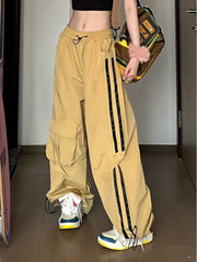 Vintage Side Stripe Sweatpants - fairypeony