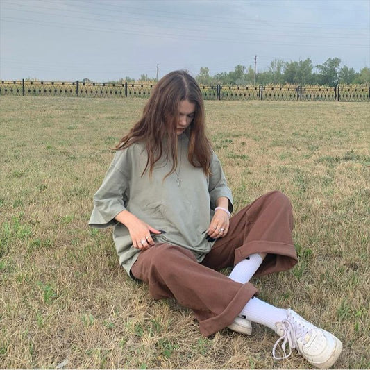 Retro Brown Pants, , women clothing, retro-brown-pants, , fairypeony