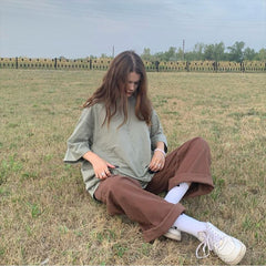 Retro Brown Pants, , women clothing, retro-brown-pants, , fairypeony