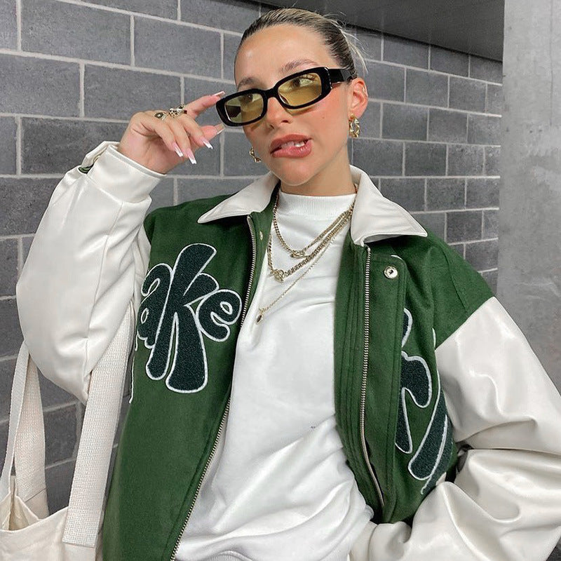 Green Zipper Jacket, , women clothing, green-zipper-jacket, , fairypeony