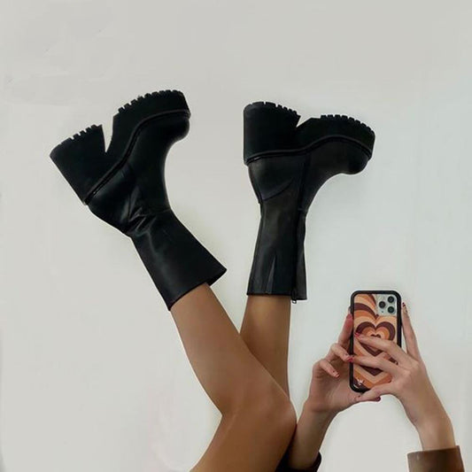 World Tour Platform Boots, , women clothing, world-tour-platform-boots, , fairypeony