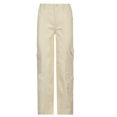 Street Style Multi-pocket Jeans, , women clothing, street-style-multi-pocket-jeans, , fairypeony