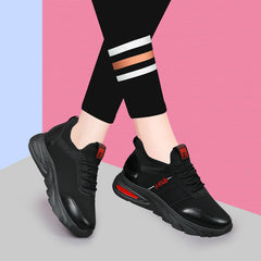Casual Black Sneakers, , women clothing, casual-black-sneakers, , fairypeony
