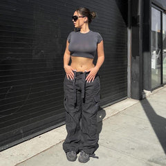 Technique Pocket Cargo Pants, , women clothing, technique-pocket-cargo-pants, , fairypeony