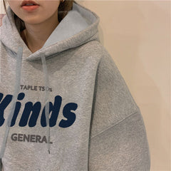 Kinds General Hoodie, , women clothing, kinds-general-hoodie, black, grey, L, M, XL, XXL, fairypeony