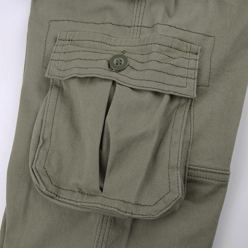Vintage Pocket Baggy Cargo Jeans - fairypeony