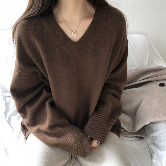 Dark Academia Oversized Sweater, , women clothing, dark-academia-oversized-sweater, , fairypeony